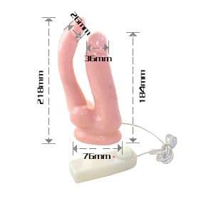 BAILE - REALISTIC PENIS DOUBLE PENETRATION thumb 2