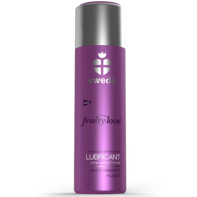 SWEDE - FRUITY LOVE LUBRICANT RASPBERRY RHUBARB 100 ML thumb 2