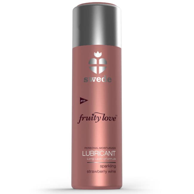SWEDE - FRUITY LOVE LUBRICANT SPARKLING STRAWBERRY WINE 50 ML thumb 2