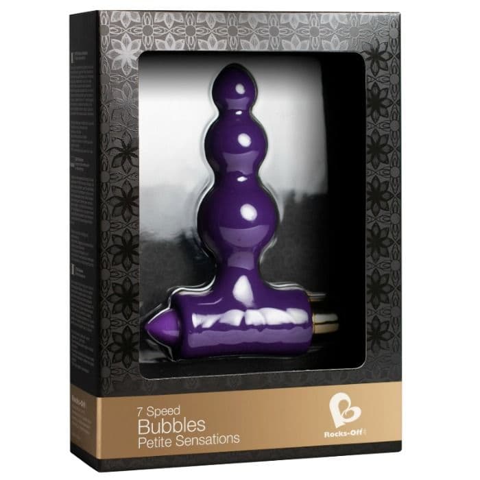 ROCKS-OFF - PETITE BUBBLES ANAL STIMULATOR - LILAC thumb 2