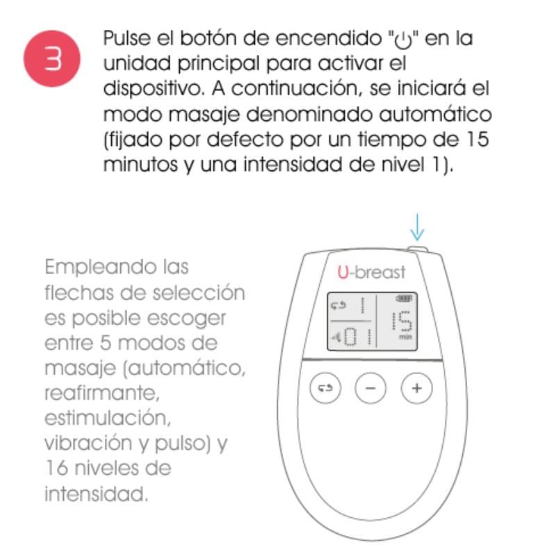 500 COSMETICS - U BREAST BREAST INCREASE ELECTROSTIMULATION thumb 4