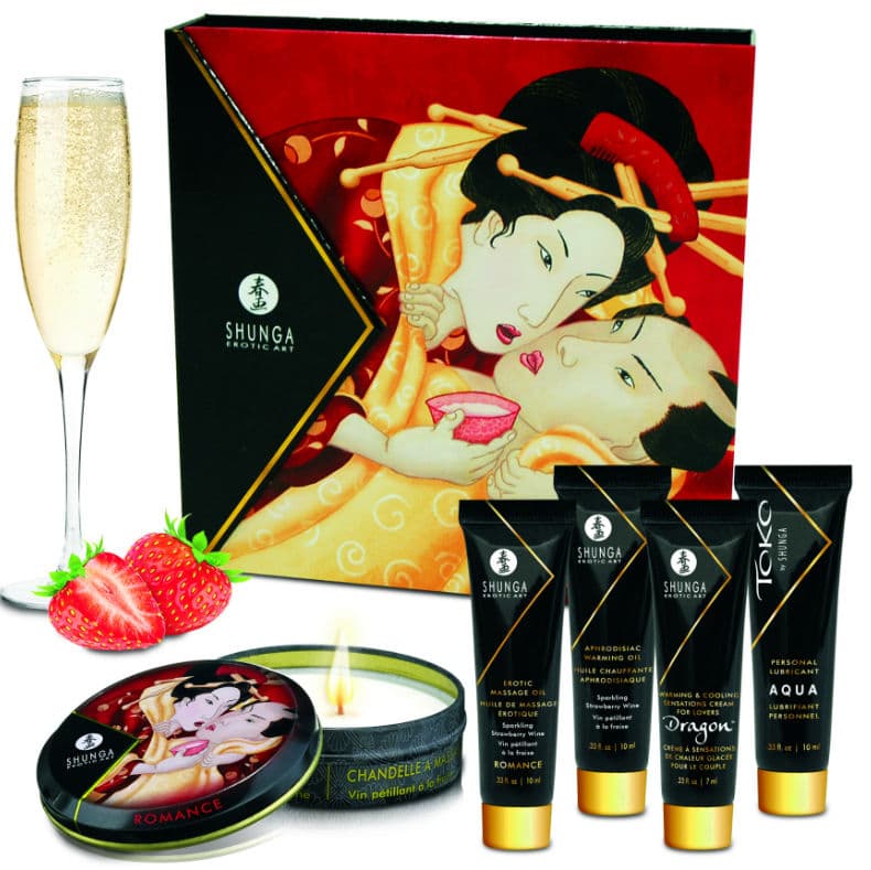 SHUNGA - SECRET GEISHA STRAWBERRIES AND CAVA KIT thumb 3