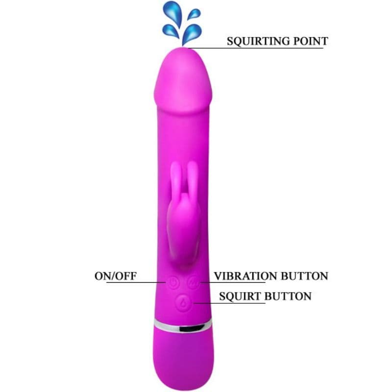 PRETTY LOVE - HENRY VIBRATOR WITH 12 VIBRATION MODES AND SQUIRT FUNCTION thumb 6