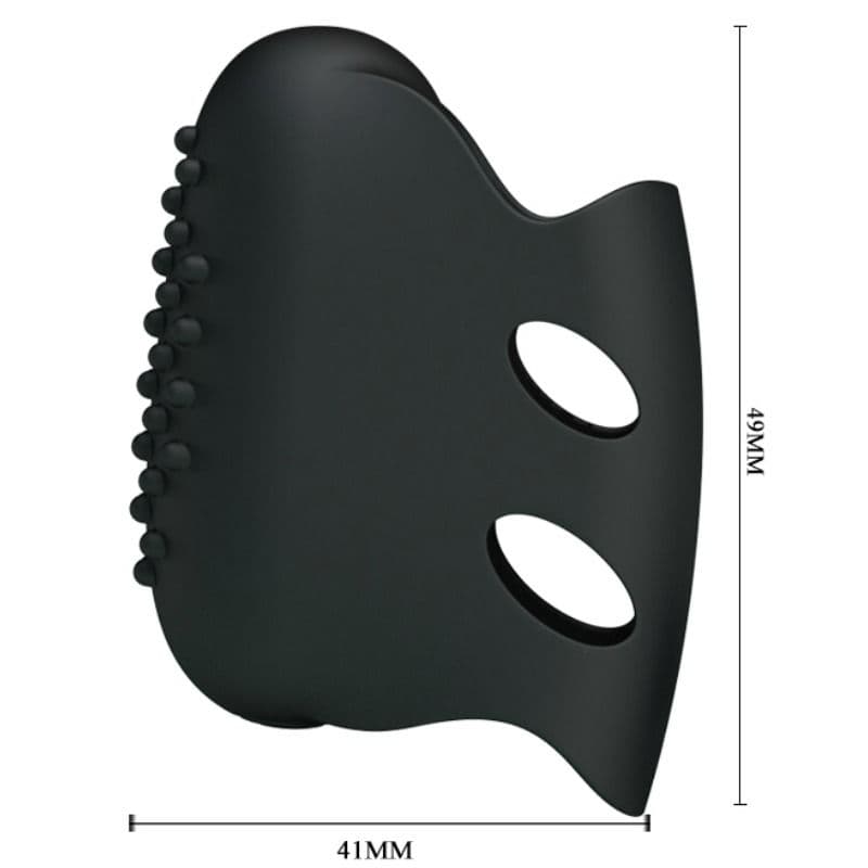 PRETTY LOVE - FLIRTATION STEWARD BLACK VIBRATION THIMBLE thumb 5