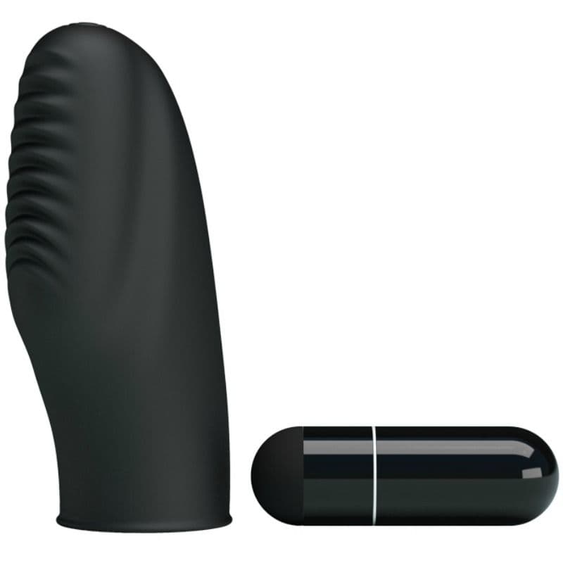PRETTY LOVE - FLIRTATION STANFORD BLACK VIBRATION THIMBLE thumb 7
