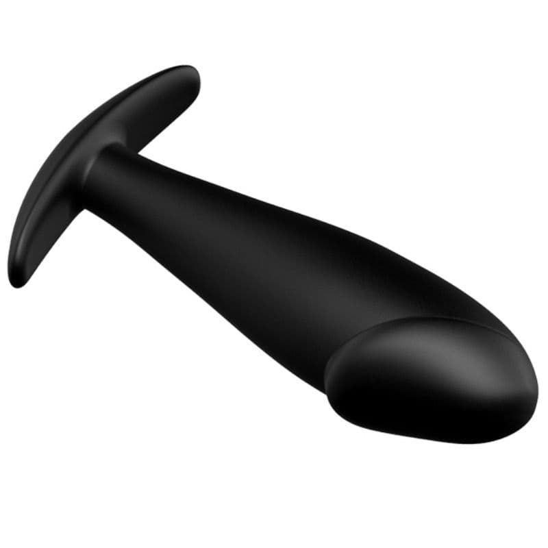 PRETTY LOVE - SILICONE ANAL PLUG PENIS FORM AND 12 VIBRATION MODES BLACK thumb 8