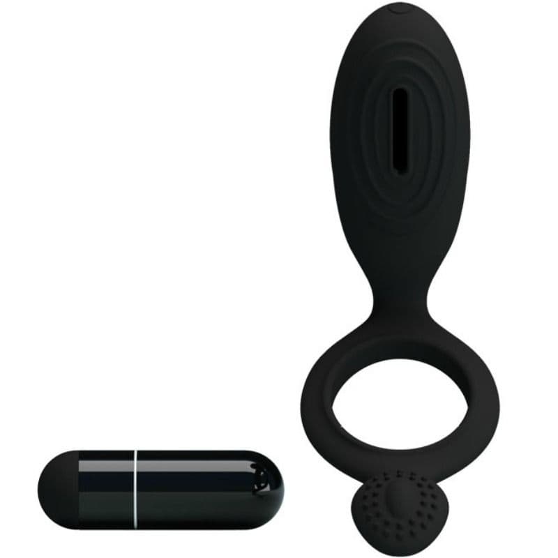 PRETTY LOVE - ETHEL VIBRATING RING WITH STIMULATOR thumb 3