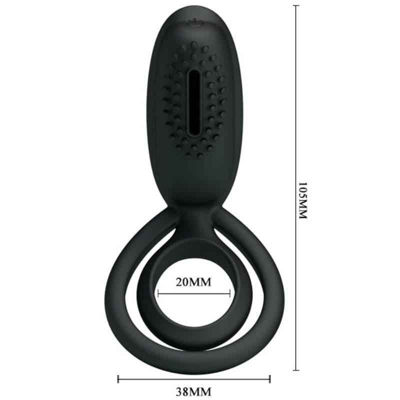 PRETTY LOVE - ESTHER VIBRATING RING WITH STIMULATOR thumb 5
