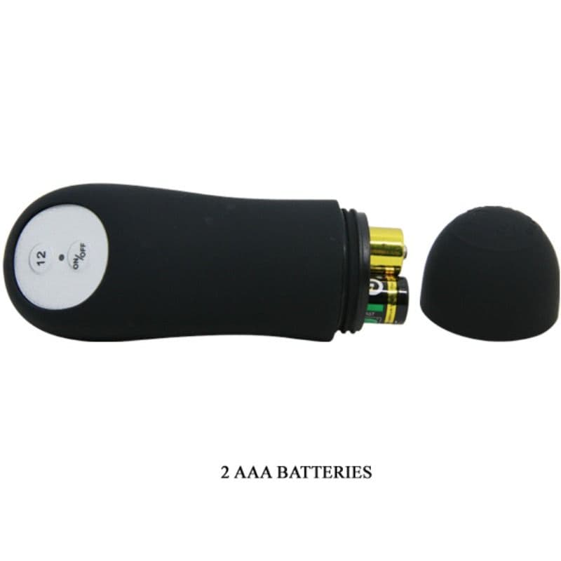 PRETTY LOVE - ANAL PLUG SILICONE EXTRA STIMULATION AND 12 VIBRATION MODES BLACK REMOTE CONTROL thumb 7