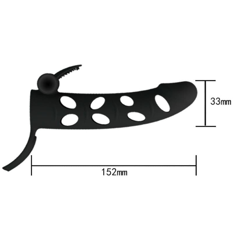 PRETTY LOVE - SILICONE COVER WITH VIBRATION 15.2 CM thumb 6