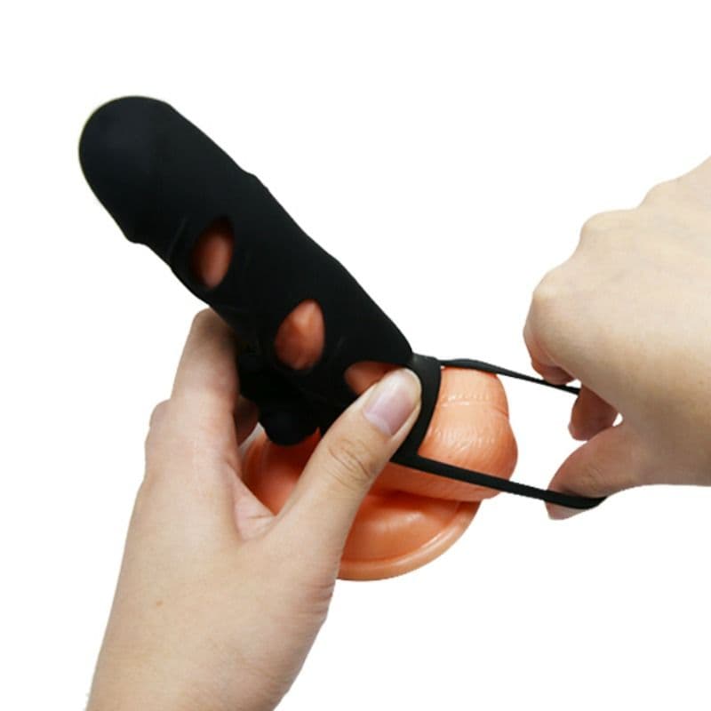 PRETTY LOVE - SILICONE COVER WITH VIBRATION 14 CM 1.0 thumb 5