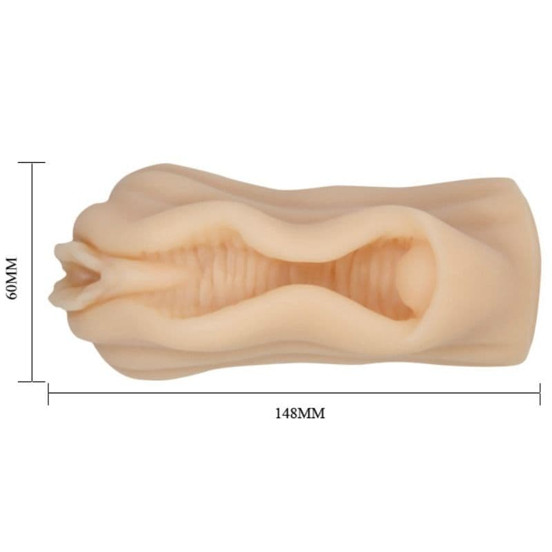BAILE - MINI MALE MASTURBATOR VAGINA LIPS DESIGN thumb 4