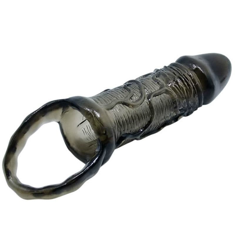 BAILE - PENIS EXTENSION SHEATH WITH STRAP FOR TESTICLES 11.5 CM thumb 5