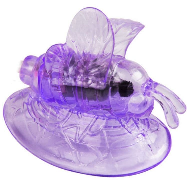 BAILE - LILAC CLITORIS STIMULATION VIBRATING BUTTERFLY thumb 2