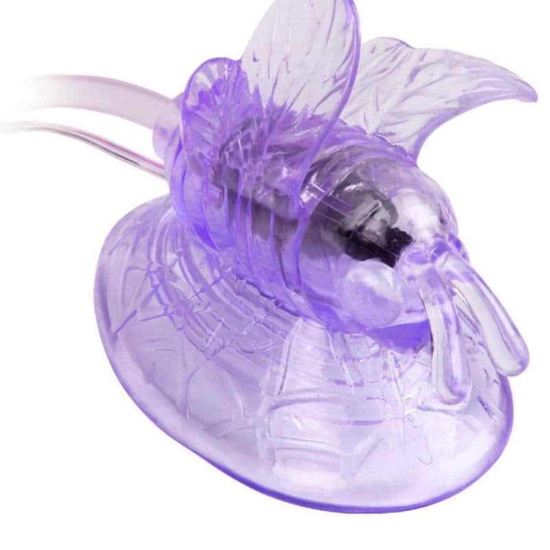 BAILE - LILAC CLITORIS STIMULATION VIBRATING BUTTERFLY thumb 3
