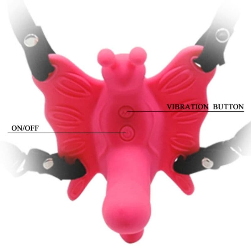 BAILE - ULTRA PASSIONATE REMOTE CONTROL BUTTERFLY HARNESS thumb 4