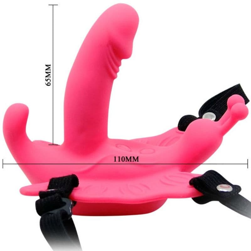 BAILE - ULTRA PASSIONATE REMOTE CONTROL BUTTERFLY HARNESS thumb 5