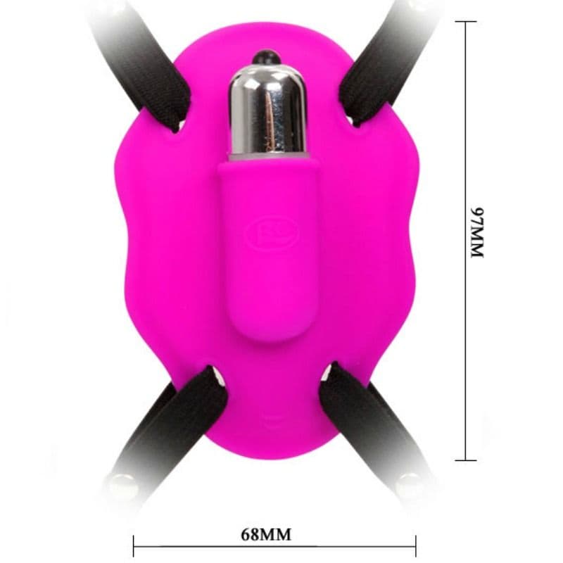 BAILE - LOVE RIDER HARNESS WITH VIBRATION thumb 6