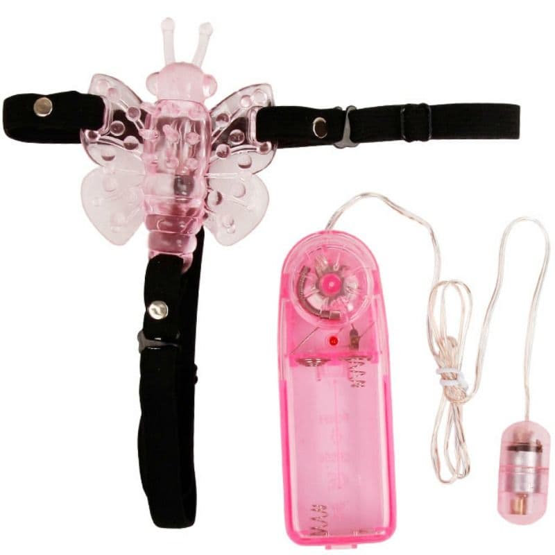 BAILE - HARNESS WITH MULTIVESPEED VIBRATING BUTTERFLY thumb 4