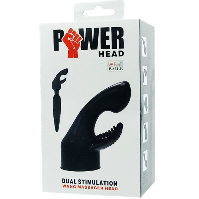 BAILE - POWER HEAD INTERCAMBIABLE HEAD FOR MASSAGERGY POINT STIMULATION AND CLITORIS thumb 6