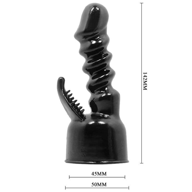 BAILE - POWER HEAD INTERCHANGEABLE HEAD FOR INTERNAL AND CLITORIS STIMULATION thumb 4