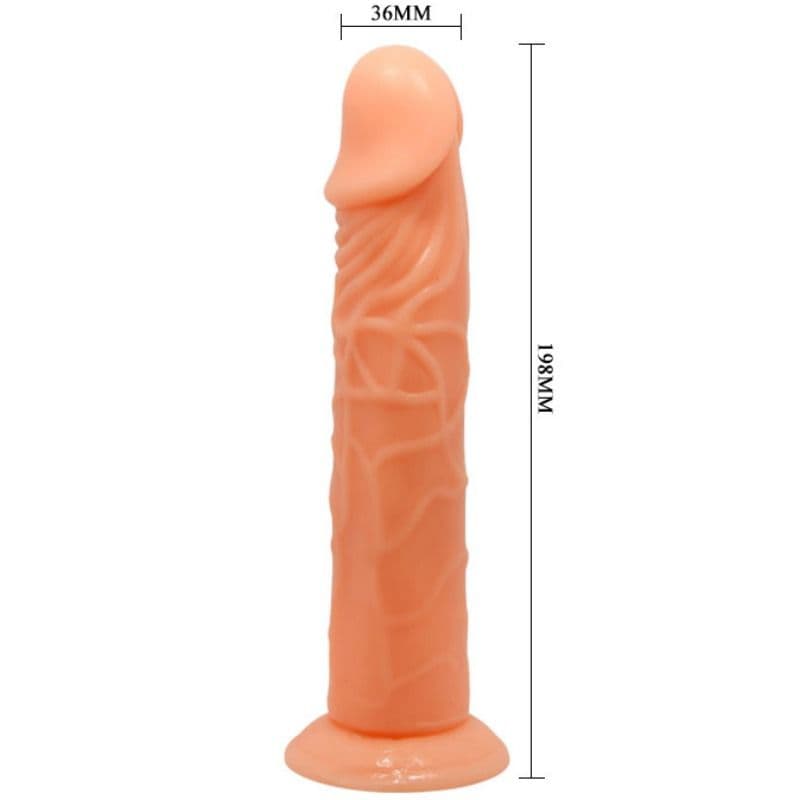 BAILE - VIVE REALISTIC DILDO 19.8 CM NATURAL COLOR thumb 6