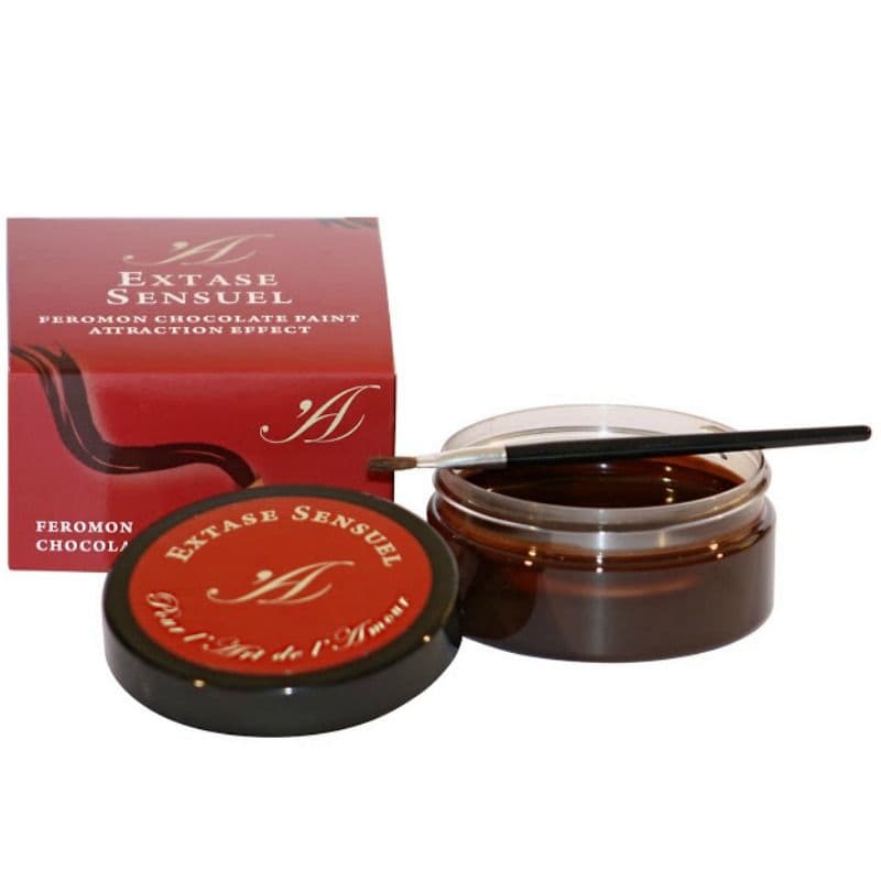 EXTASE SENSUAL - CHOCOLATE BODY PAINT WITH ATTRACTION EFFECT 50 ML thumb 5
