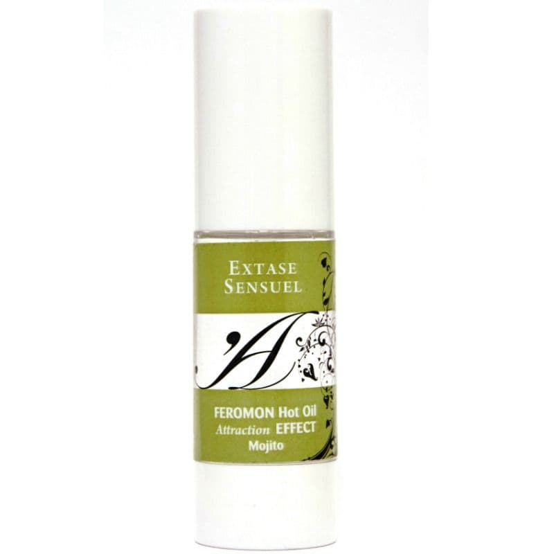 EXTASE SENSUAL - HEAT EFFECT MASSAGE OIL WITH MOJITO PHEROMONES 30 ML thumb 2