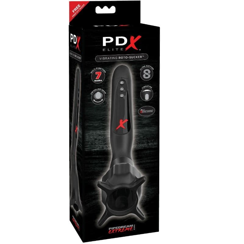PDX ELITE - VIBRATING STIMULATOS WITH ROTO-SUCKER SUCTION thumb 2