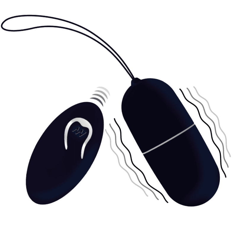 INTENSE - FLIPPY I VIBRATING EGG WITH REMOTE CONTROL BLACK thumb 2