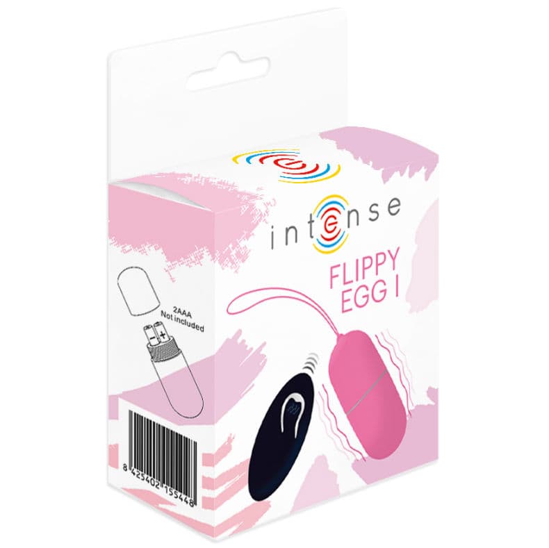 INTENSE - FLIPPY I VIBRATING EGG WITH REMOTE CONTROL PINK thumb 5
