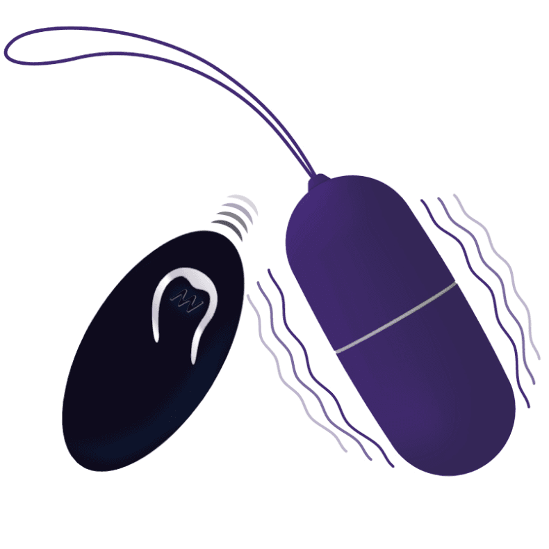INTENSE - FLIPPY I VIBRATING EGG WITH REMOTE CONTROL PURPLE thumb 2