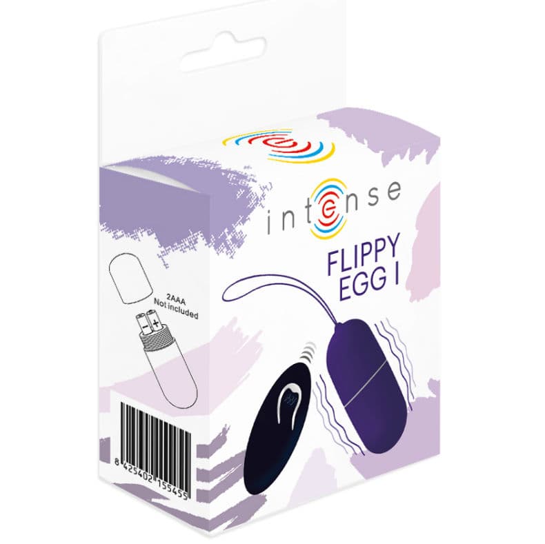 INTENSE - FLIPPY I VIBRATING EGG WITH REMOTE CONTROL PURPLE thumb 5