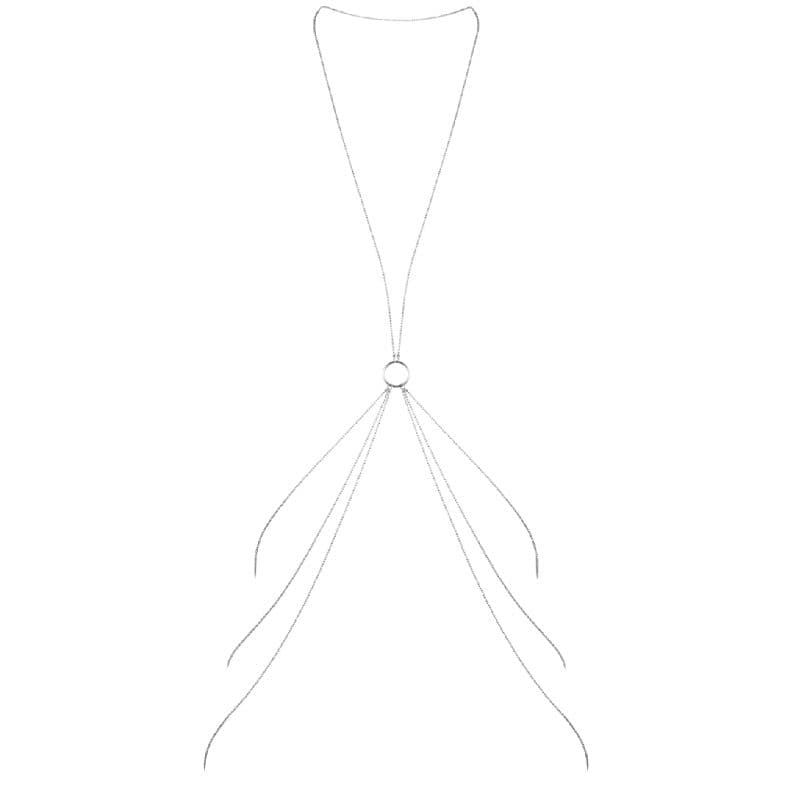 BIJOUX - MAGNIFIQUE METAL CHAINS FOR THE BODY 8 SILVER thumb 2