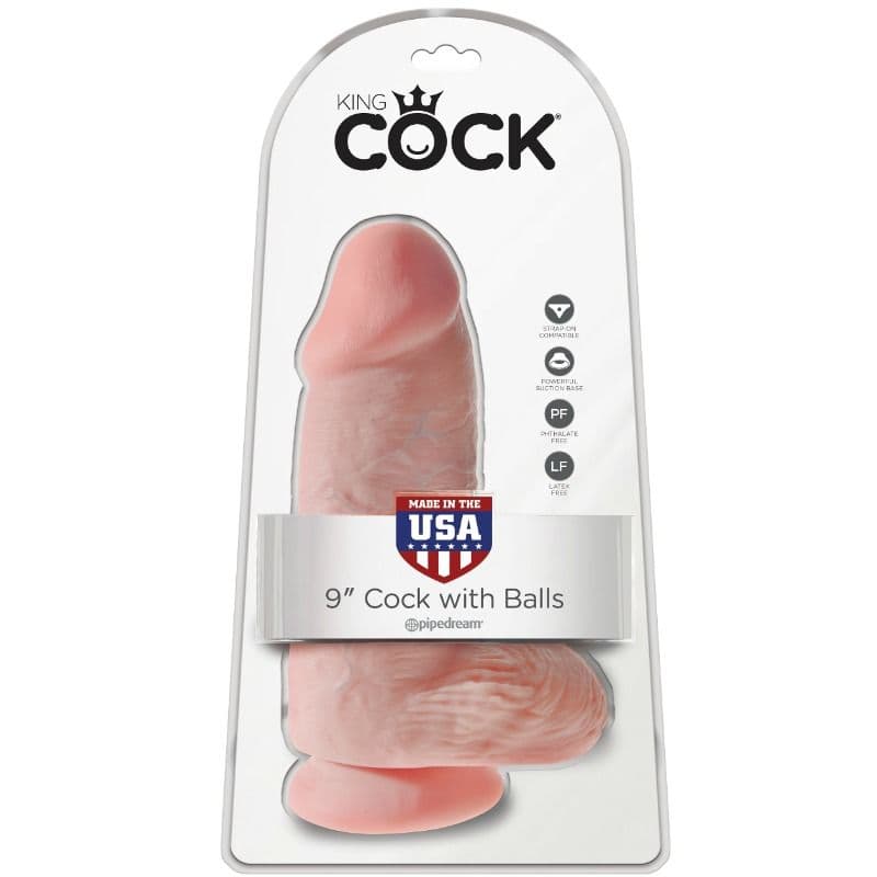 KING COCK - REALISTIC PENIS CHUBBY 23 CM thumb 2