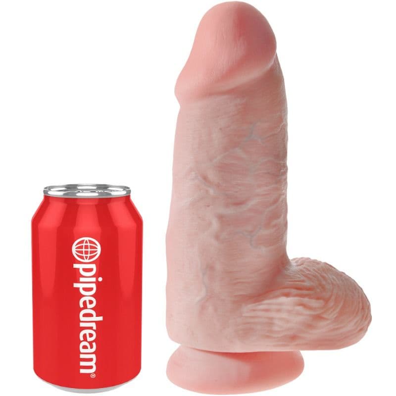 KING COCK - REALISTIC PENIS CHUBBY 23 CM thumb 3