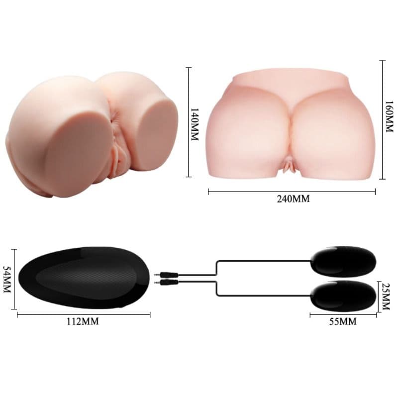 CRAZY BULL - REALISTIC VAGINA AND ANUS WITH VIBRATION thumb 8