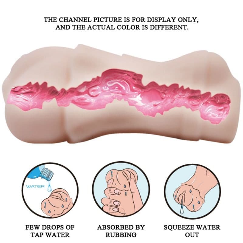 CRAZY BULL - WATER SKIN VAGINA MASTURBADOR WITH VIBRATING BULLET 2 thumb 7