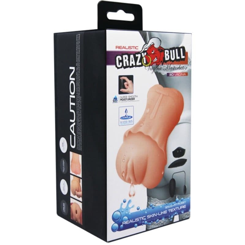CRAZY BULL - WATER SKIN VAGINA MASTURBADOR WITH VIBRATING BULLET 2 thumb 10