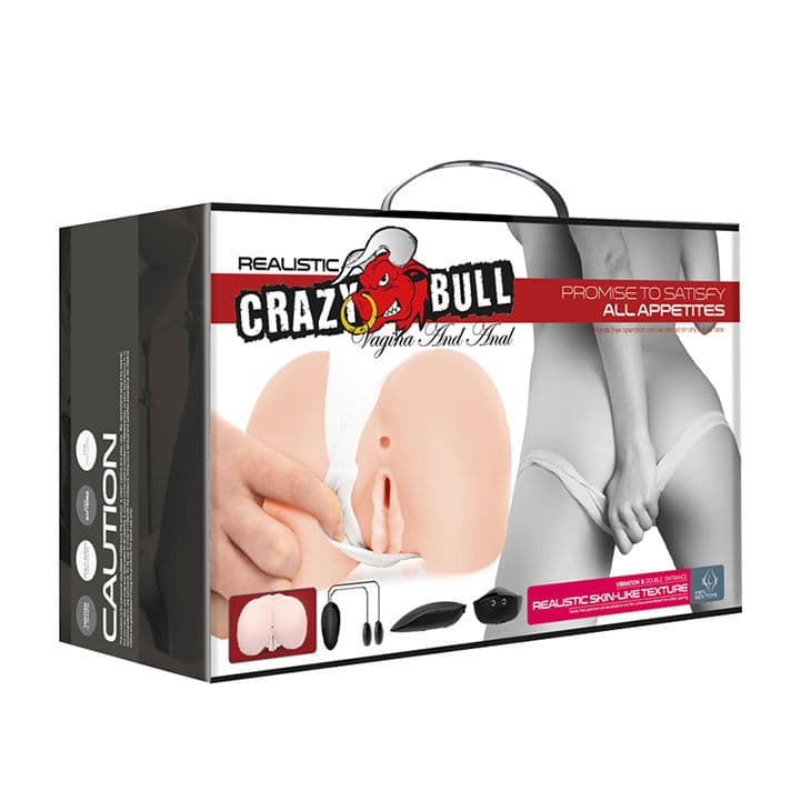 CRAZY BULL - REALISTIC VAGINA AND ANUS WITH VIBRATION POSITION 8 thumb 11