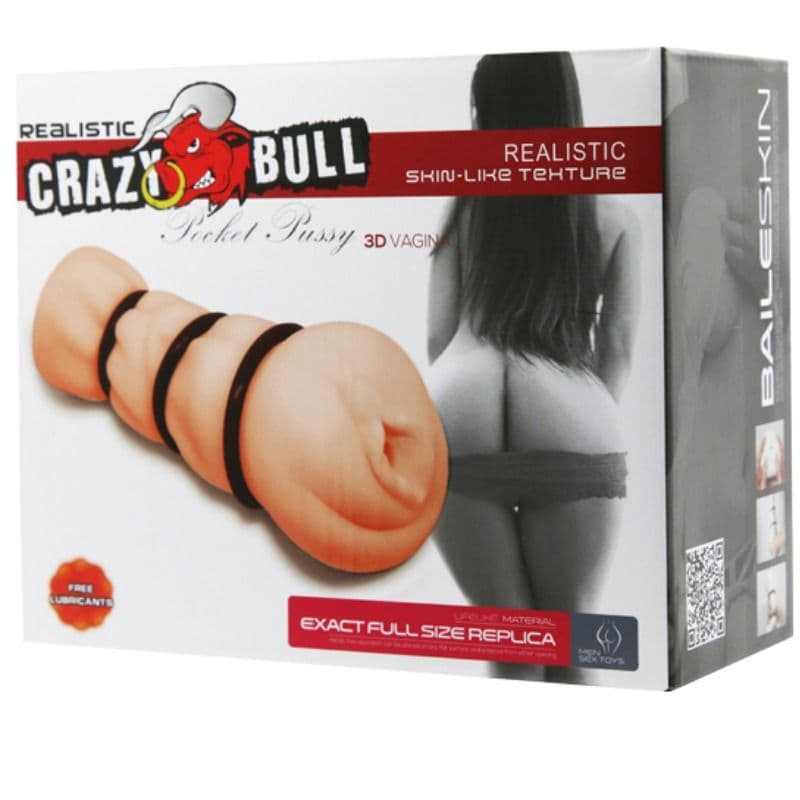 CRAZY BULL - VAGINA MASTURBATOR WITH RINGS thumb 7