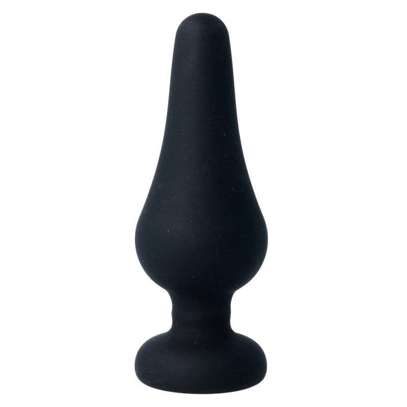 INTENSE - ANAL PLUG PIPO L BLACK SILICONE 13 CM thumb 3