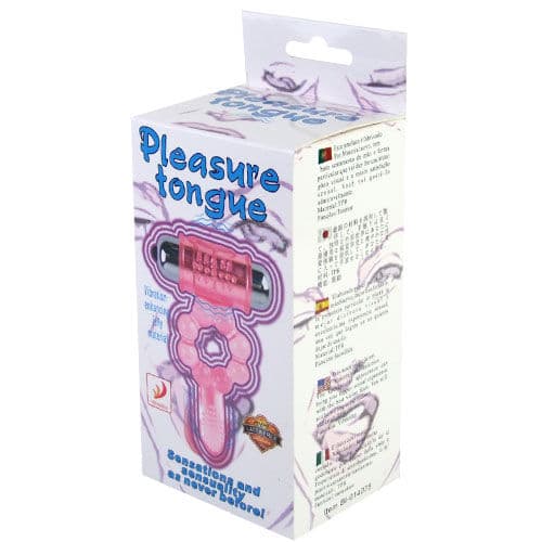 BAILE - SILICONE RING 10 TONGUE RHYTHMS WITH PINK VIBRATION thumb 4