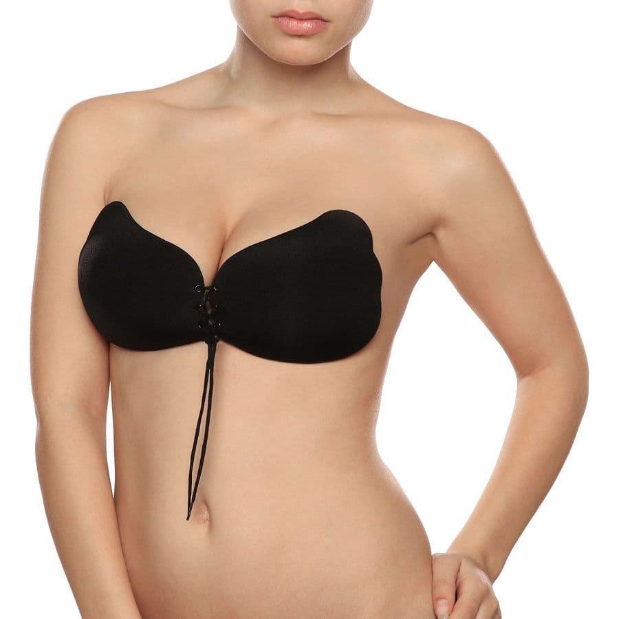 BYE-BRA - LACE-IT ENHANCEMENT PUSH-UP BLACK CUP B thumb 3