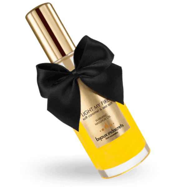 BIJOUX - MASSAGE OIL HEAT EFFECT CARAMEL AROMA thumb 3
