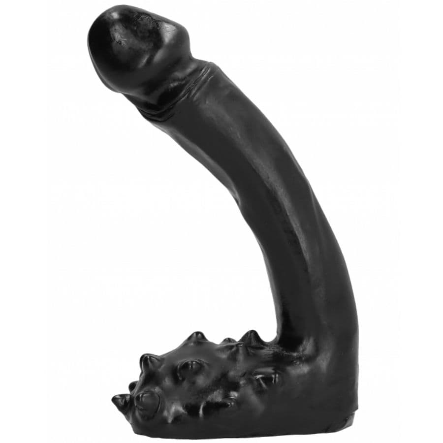 ALL BLACK - DILDO REALISTIC 19 CM thumb 2