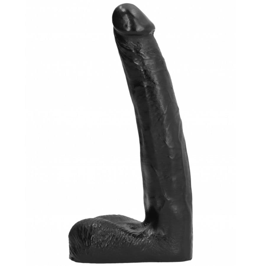 ALL BLACK - DILDO REALISTIC 21 CM thumb 2