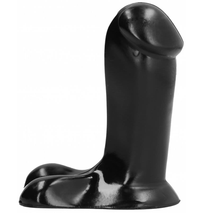 ALL BLACK - DILDO REALISTIC 14 CM thumb 2
