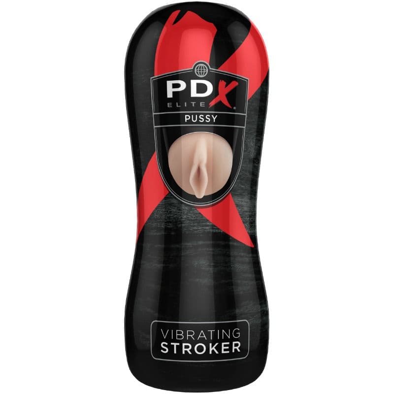 PDX ELITE - VIBRATING PUSSY STROKER thumb 2