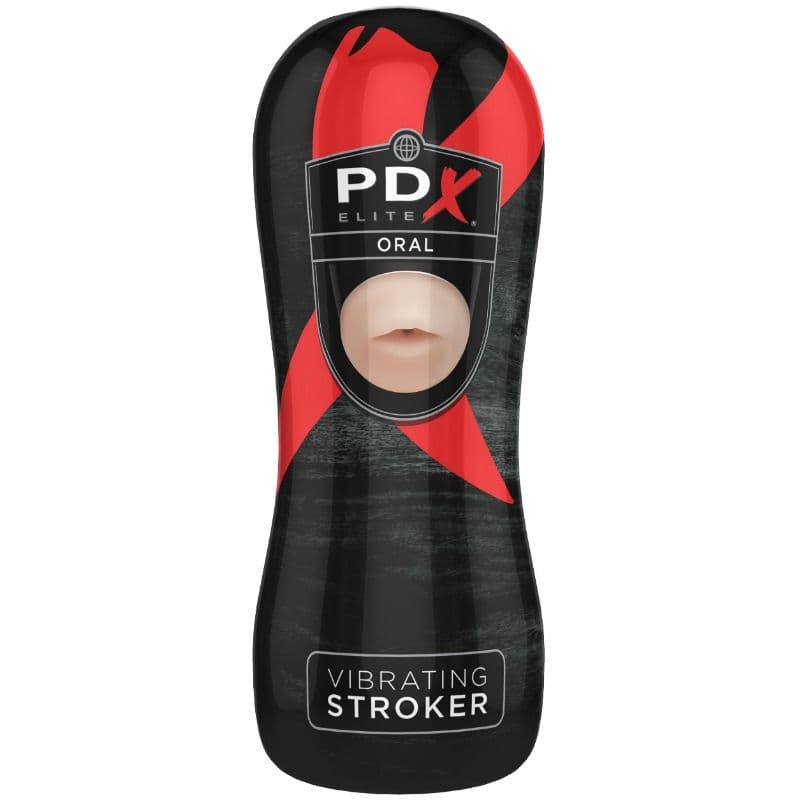 PDX ELITE - VIBRATING ORAL STROKER thumb 3